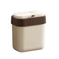 Touch Control Wall Mounted Trash Can Abs+tpe+pet Material 28x19x23.6cm