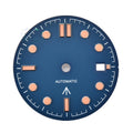 31mm Green Luminous Watch Dial Face For Eta 2836 2824 Miyota 8215