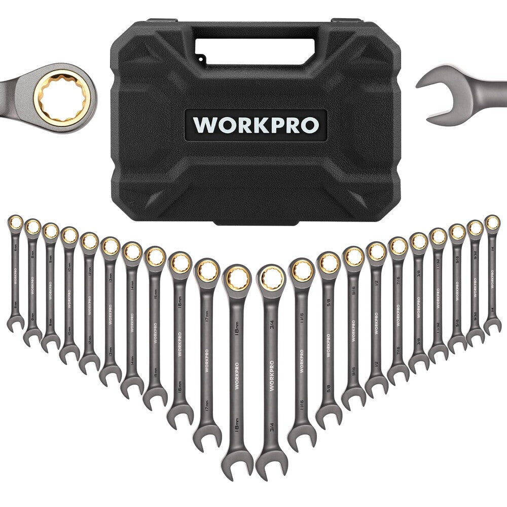 WORKPRO 20V Electric Drain Auger 25Ft Plumbing Snake