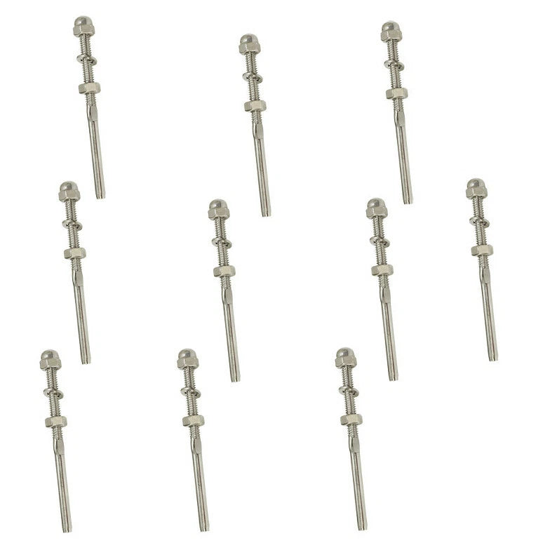 Cable End Fitting Railing Rail Hand Swage Threading Threader 5/16"-14