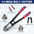 WORKPRO 14" Bolt Cutter Bi-Material Handle by WORKPRO