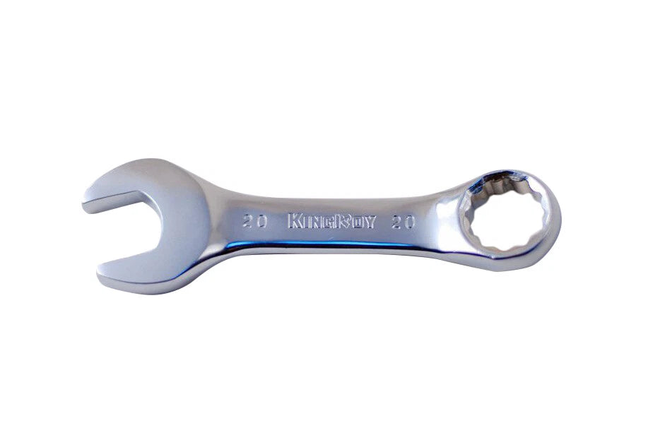 Cr-v Stubby Combination /Ring Open End Spanner Individual Metric: