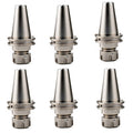 6PCS PRECISION 5/8-11 CAT40 ER25 2.5" COLLET CHUCK TOOL HOLDER CNC MILLING TOOL