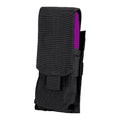 Tactical Single Mag Pouch Molle Pals Closed Top Black
