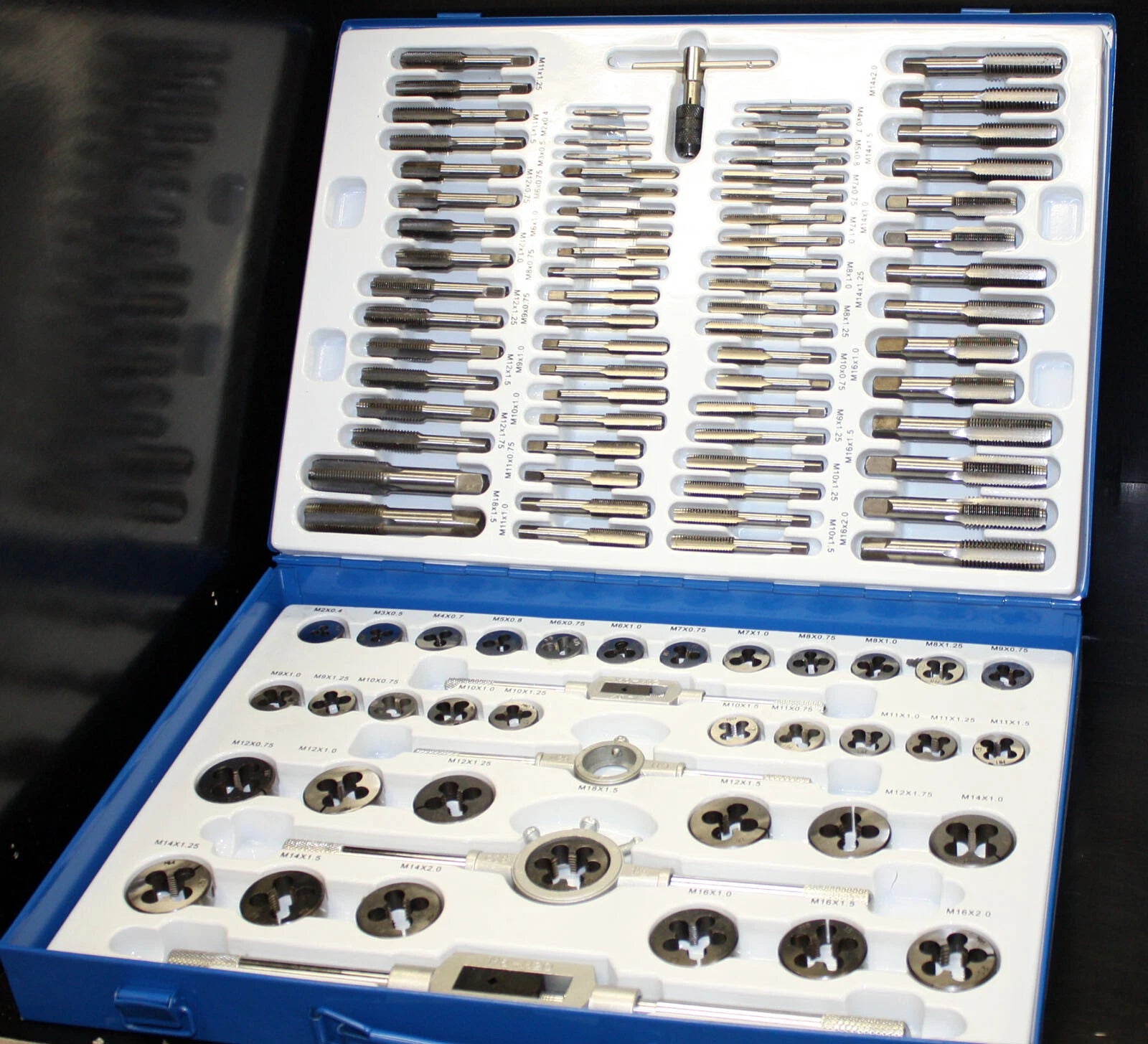 Metric Large Tap & Die Set Rethreading Thread Hole Threader Renew