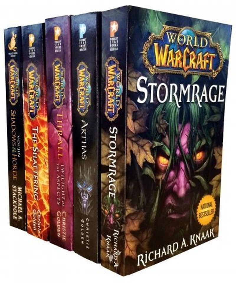 Warcraft - World of Warcraft - 5 Book Collection Set (the Shattering