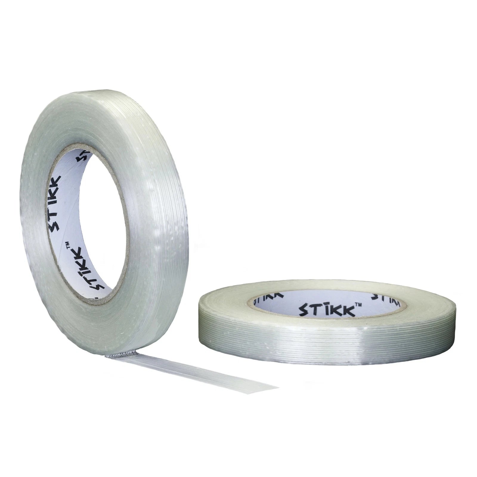 2 Pack 3/4" .75 Inch X 60 Yard (18mm X 55m) 5 Mils Thick Stikk