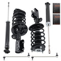6pcs Front Struts Rear Shock Absorbers Sway Bar Links for 2010-2015 Toyota Prius