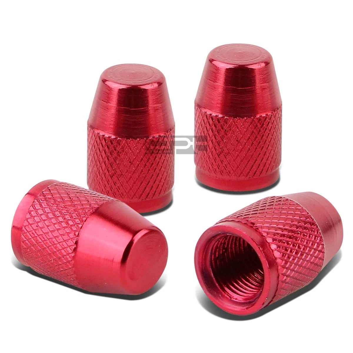 Aluminum Tire/rim Valve Air Port Dust Cover Stem Cap/caps Rt007 Red