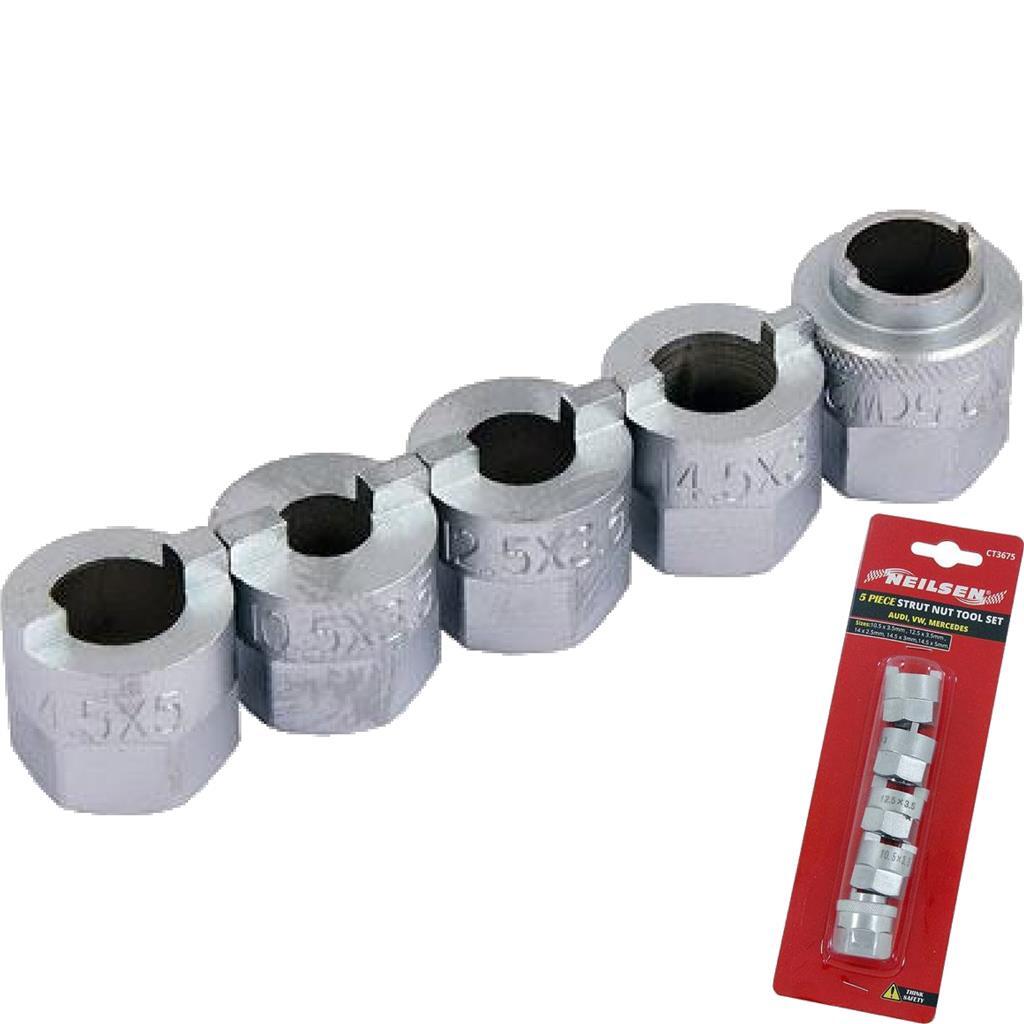 Neilsen Strut Nut Sockets Tool for Audi VW Mercedes