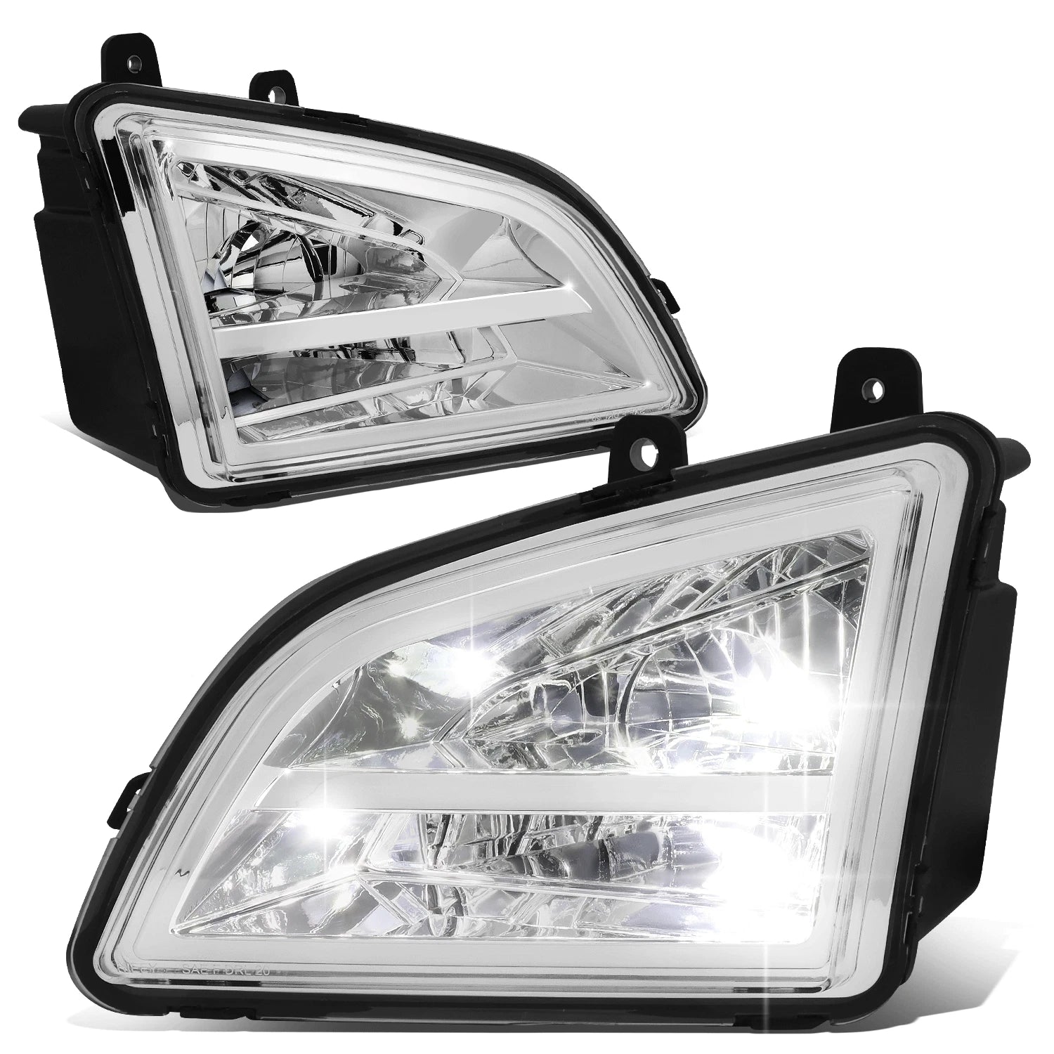 Fit 18-22 Volvo Vnl Big Rig Truck Chrome Housing | Built Supply Co