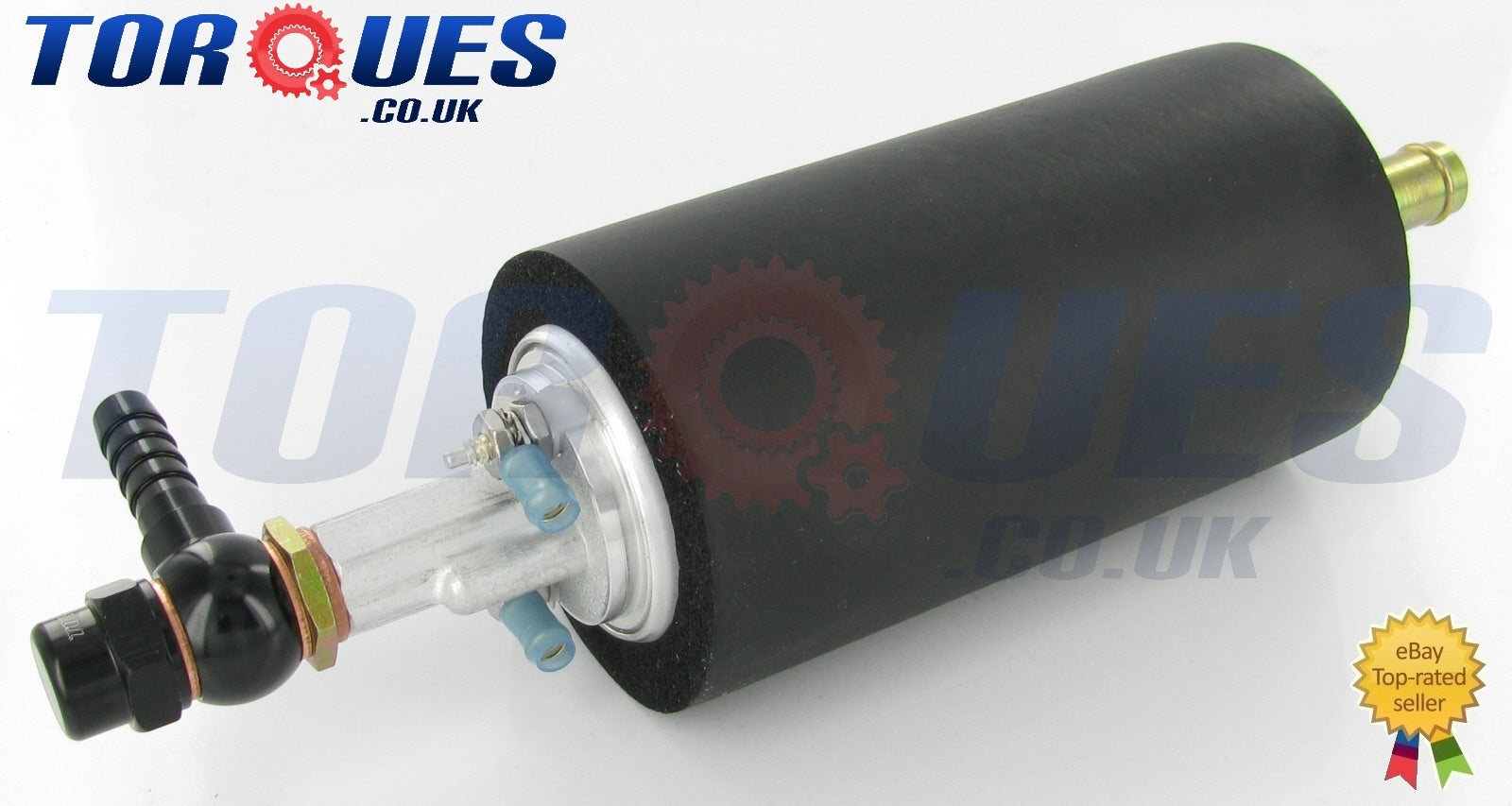 Walbro GSL392 255 LPH - Inline Fuel Pump- Barbed 12mm Input /8mm