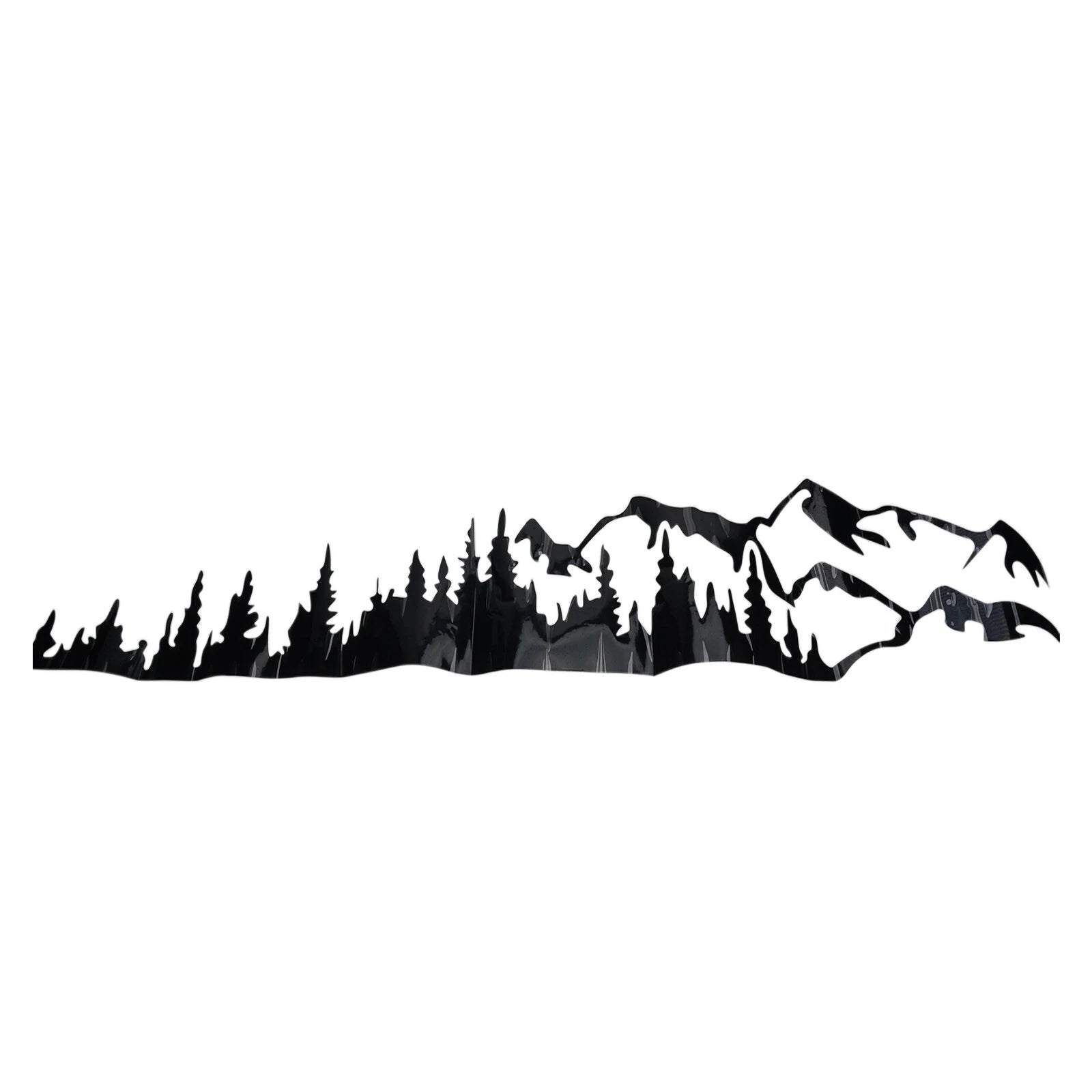 Personalize Your Ride With Car Tree Mountain Vinyl Sticker Easy