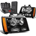 For 2007-2014 Chevy Tahoe Suburban Black/amber | Built Supply Co