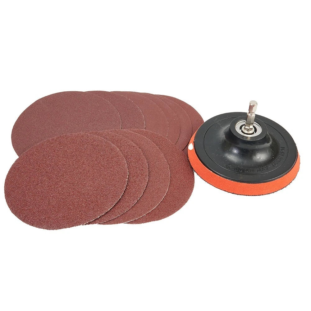 4 Inch Sanding Disc Aluminium Oxide Discs Hook&loop For M10 For M10