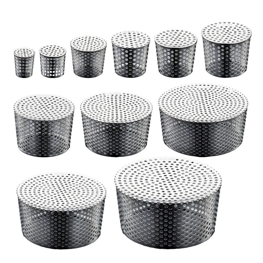 304 Stainless Steel Drain Cover With Tapered Design For A Stable And