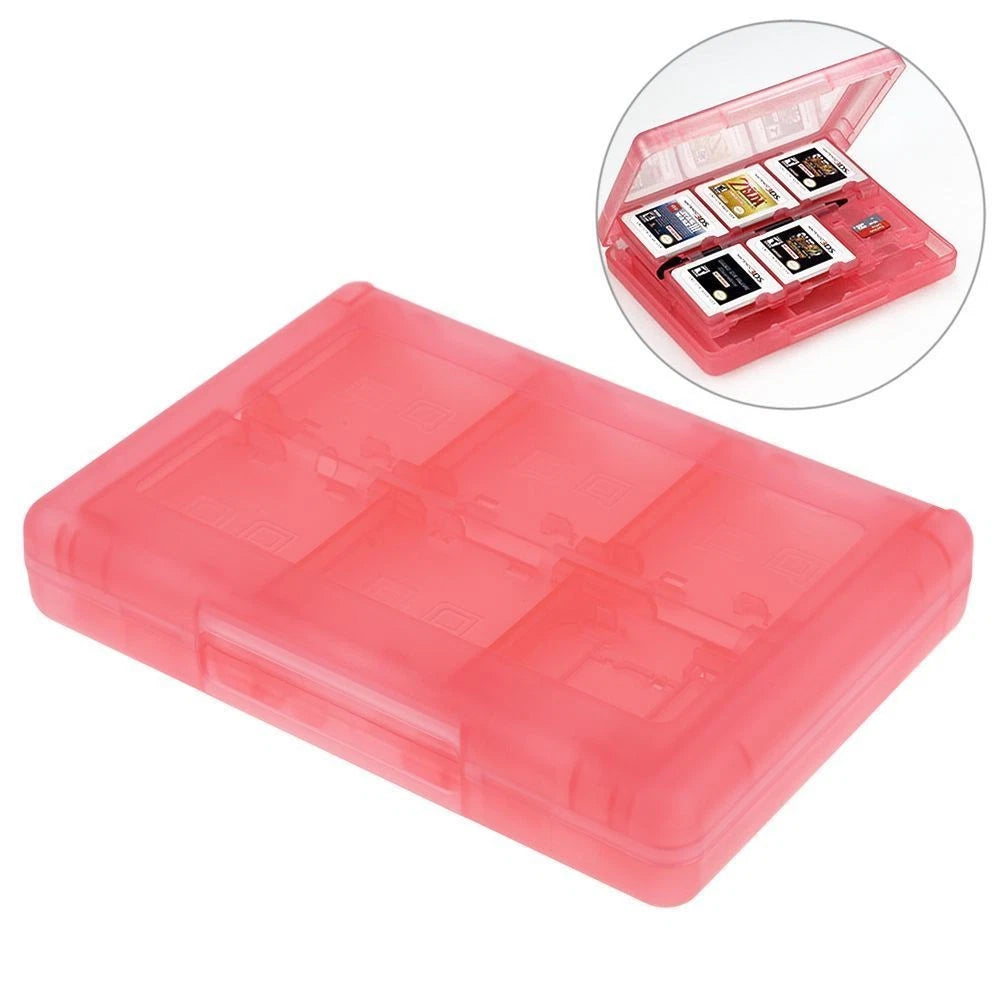 28 In 1 Game Card Case Holder Cartridge Box For Nintendo Ds 3ds Xl Ll