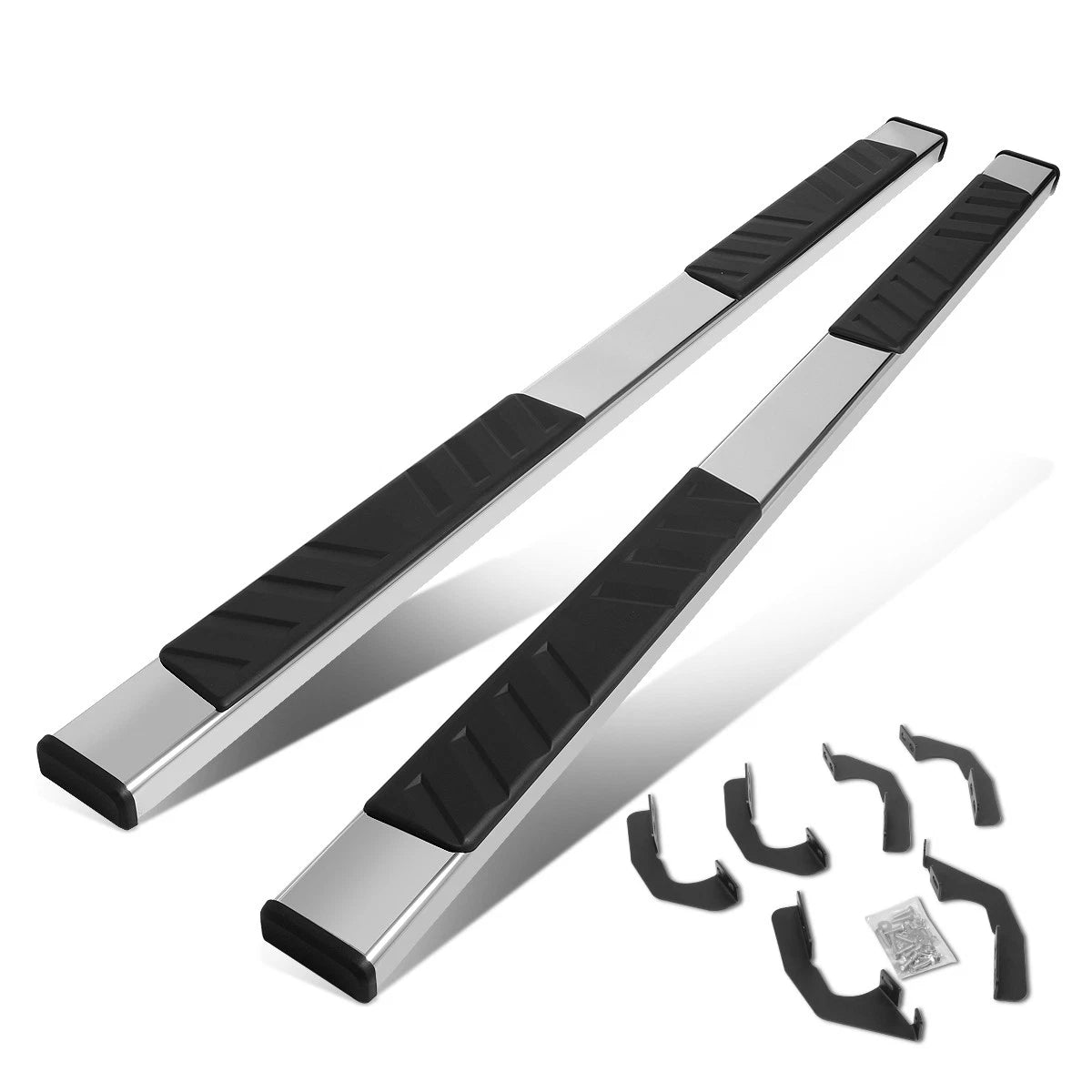 Fit 05-22 Tacoma Double Cab 5" Stainless Steel Flat | Built Supply Co