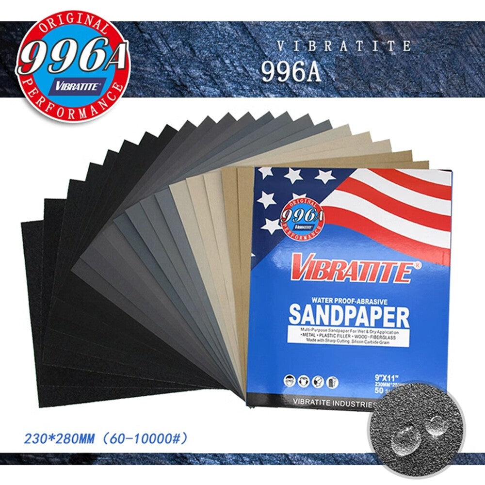 996A Wet and Dry Sandpaper A4 Size
