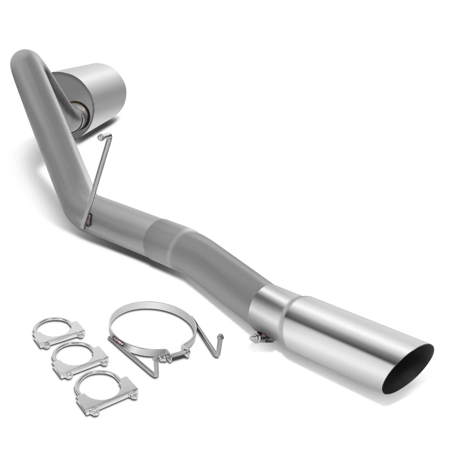 Fit 09-21 Ram 1500 4.7l 5.7l 3" Od Exhaust Cat-back System Kit