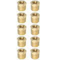 10 Pack XFITTING 1/2" Male x 1/4" Female NPT Hex Reduce