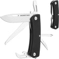 Mossy Oak 10-in-1 Folding Multitool Pocket Knife Stainless Steel Saw