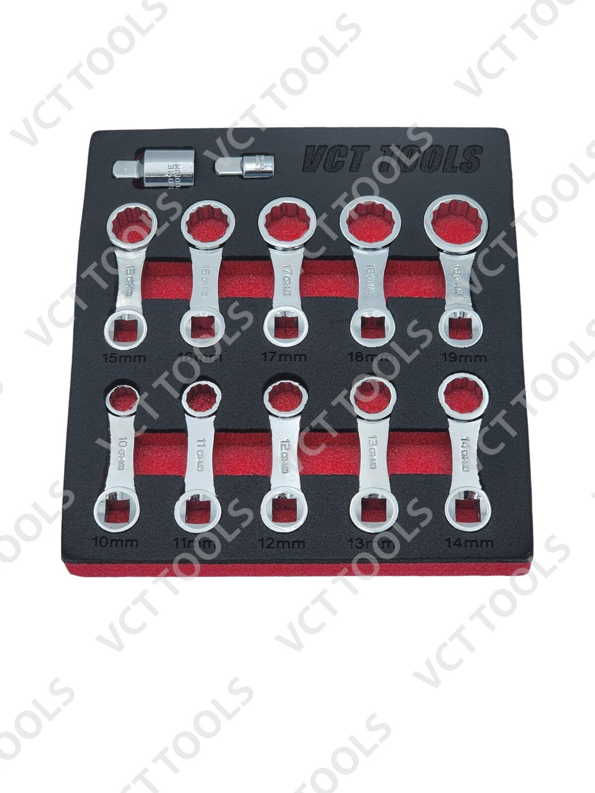 VCT 12-Pc Torque Adapter Extension Set 3/8" Drive