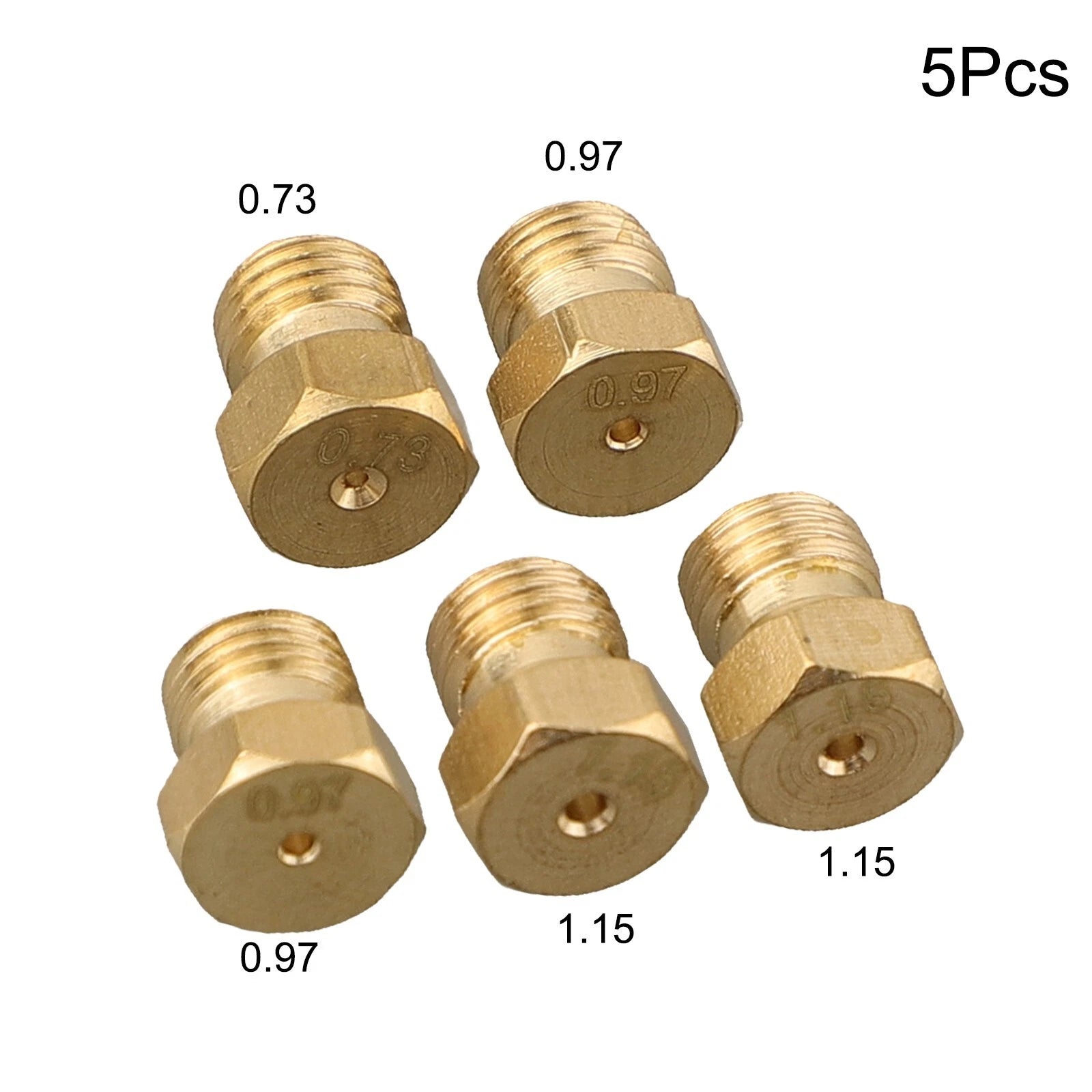 Complete Set Of Gas Hob Conversion Kit 5 Nozzles For Natural Gas