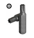 Force S2/CRMV Steel 5/16"(8mm) Shank Star Torx Tamperproof Bit T10H-T60H 11pc