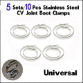 1 Set Cv&tie Rod Boot Clamp 10x7mm,19x10mm | Built Supply Co