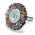 1.5" Crimped Wire Brush Stainless Steel 1/4" Shank by Unbranded