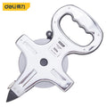 Deli 50mx12.5mm Steel Tape With Iron Box Frame Retractable Measuring