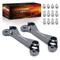 Caliper Adapter for Subaru Legacy GT 2000-2008 Rear 2-Pot Aluminum Gray