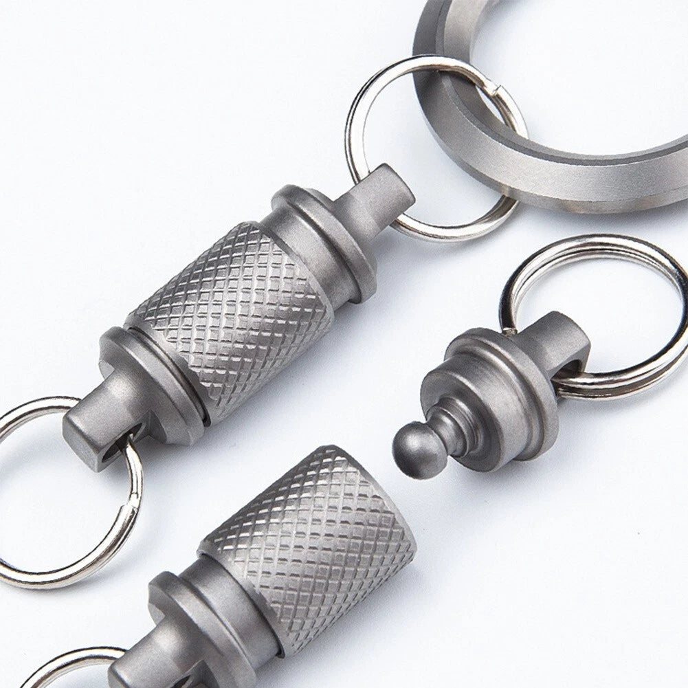 Keychain Key Ring Wallets And Backpacks Anti-skid Detachable Quick