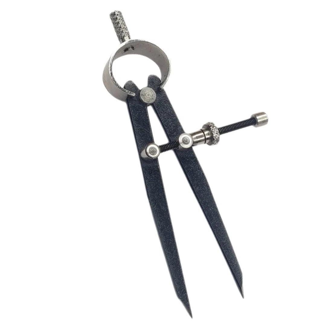 Premium Divider Black 12inch Steel Measuring Compass Gauge Jewelers