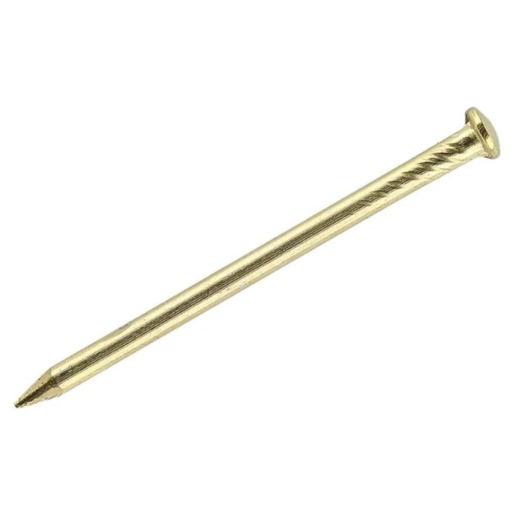 Picture Pins Hardened 25MM Panel Nails Brass Plated 100, 500, 1000