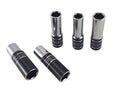 Smoos Taiwan Cr-V 1/2" Dr 6pt Deep Socket 10,12,13,14,15,16,17mm 7PC