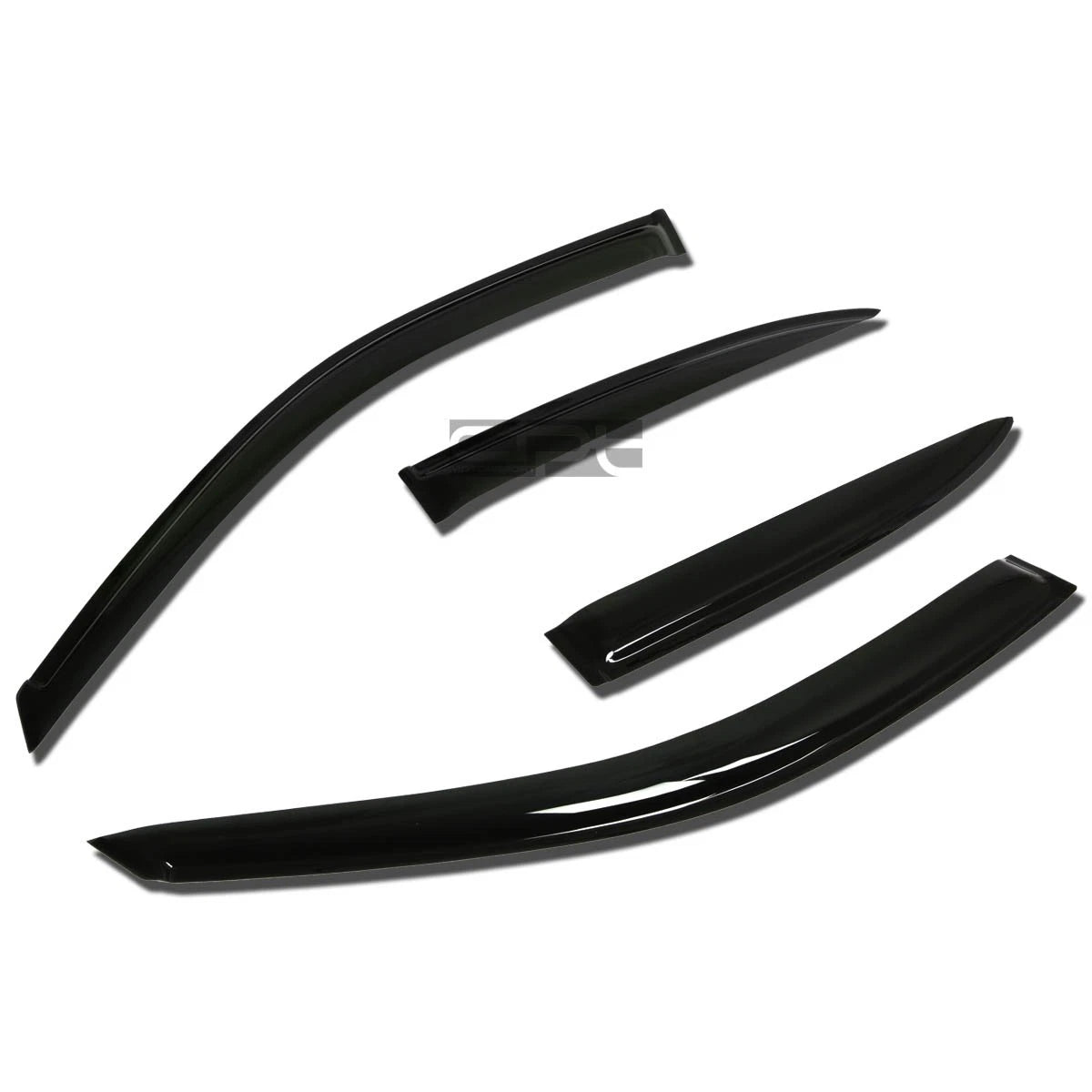 Fit 01-05 Civic 4dr Es1/2 Smoke Tint Window Visor/wind Deflector Vent