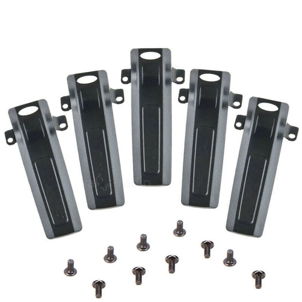 5pack Waist Belt Clips For Baofeng Uv-82 8W Uv-8d Gt-5tp Walkie