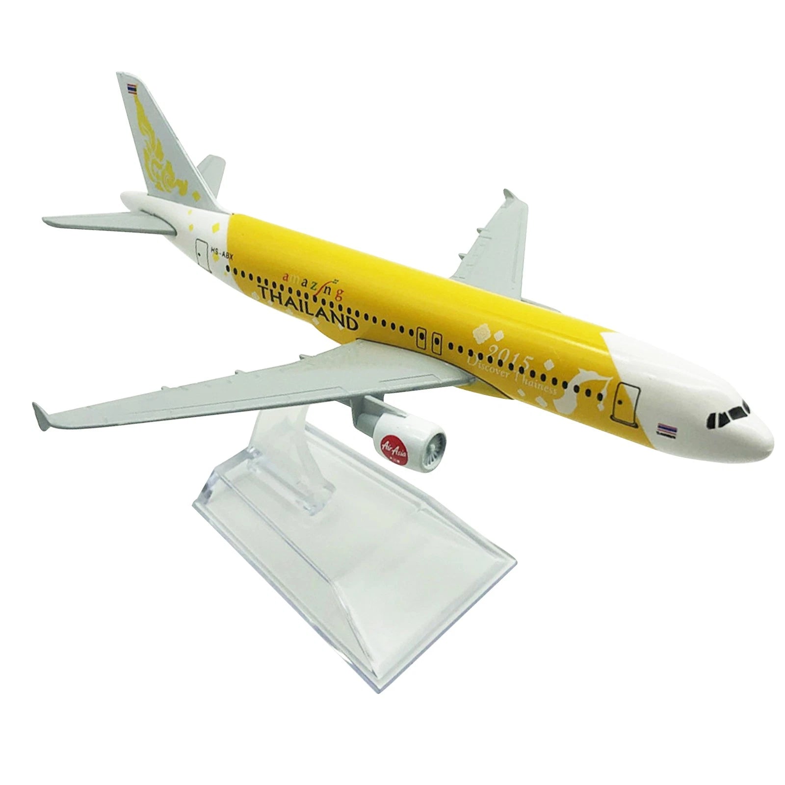 1:400 16cm Air Thailand A320 Airplane Model Alloy Simulation Airliner