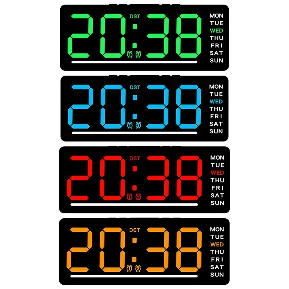 Digital Wall Clock With Off Memory For Study Or Conference Rooms