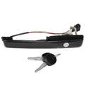 Fit 90-92 VW Passat Front Driver Left Side Door Pull Handle w/ Lock