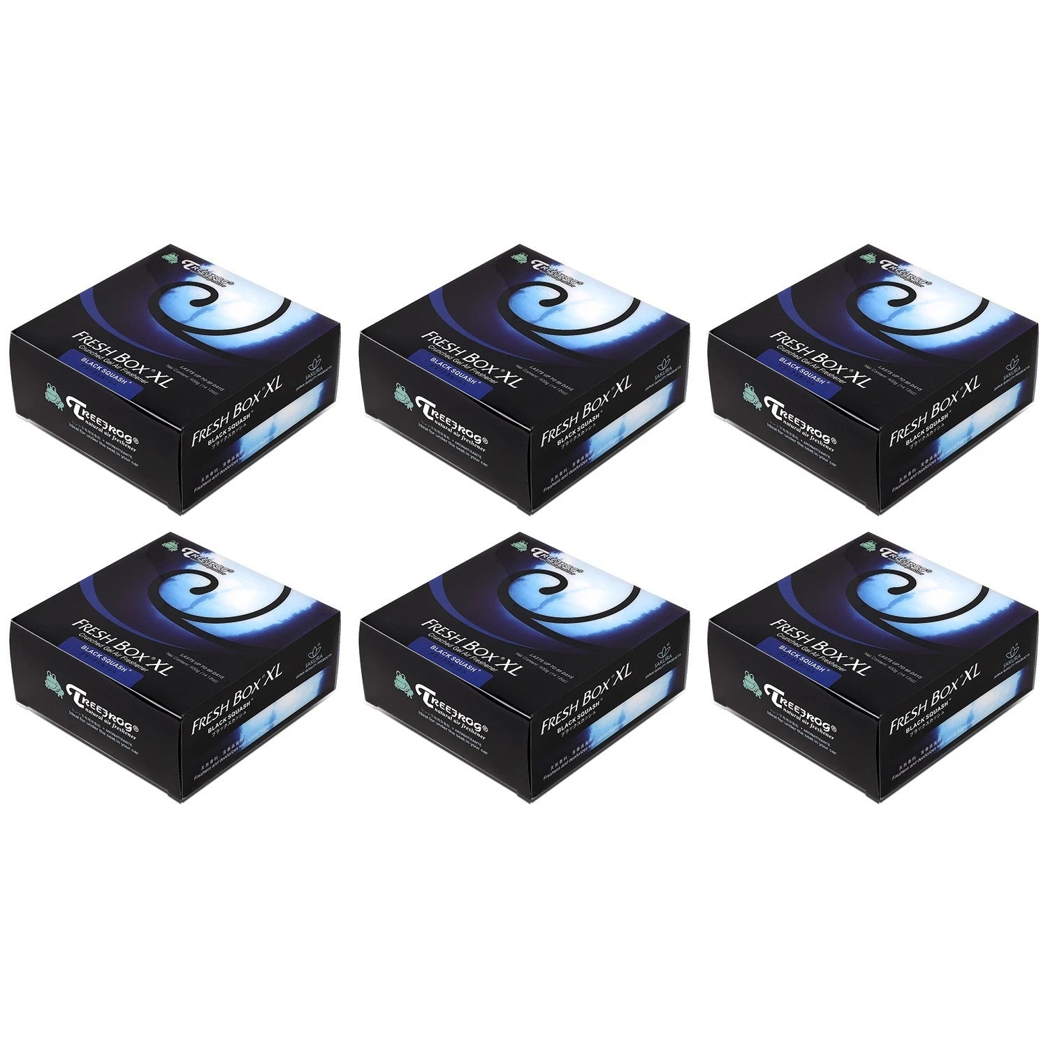 Treefrog 400g/14oz Fresh Box Xl 6x Black Squash | Built Supply Co