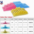 Assorted Heat Shrink Wire Butt Connectors Crimp Terminal Kit