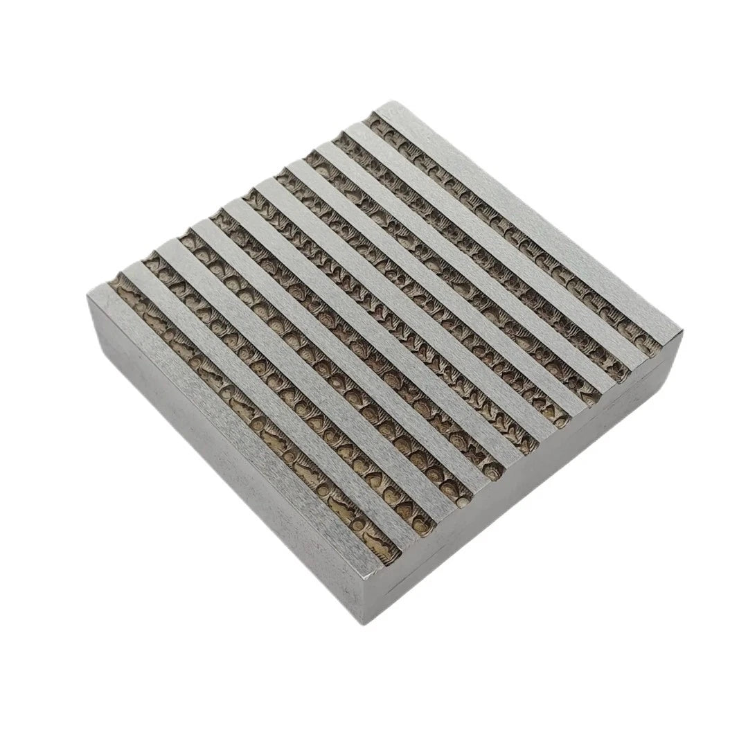 Design #5 Wire Impression Die 9 In 1 Pattern Wire Die | Wire Making