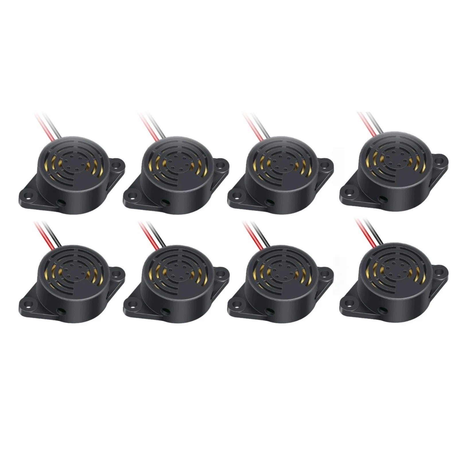 Dc3-24V Active Electronic Buzzer 95db Piezo Alarm Sounder For Timer &