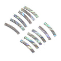Natural Abalone Shell Inlay For Guitar Rosette 4mm Curved Circle