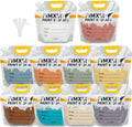 10 Pack Paint Storage Bags - 16-Mil Ultra-Thick Airtight Paint Pouches