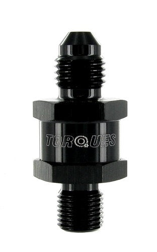 AN -4 (4AN) To M10x1.0 Black Turbo Oil Feed Filter