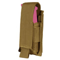 Single Magazine Molle Pals Modular Tactical Utility Pouch - Coyote